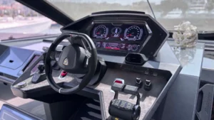 2022 Tecnomar Lamborghini 63 yacht for sale Antibes-17
