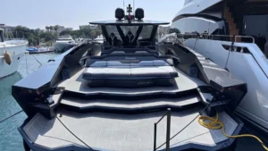 2022 Tecnomar Lamborghini 63 yacht for sale Antibes-25